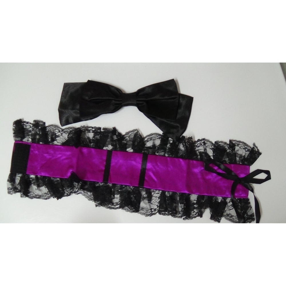 Victorian So. Bell 3XL Gothic Lolita Dress Cosplay Purple Halloween Costume #334 - Picture 5 of 5
